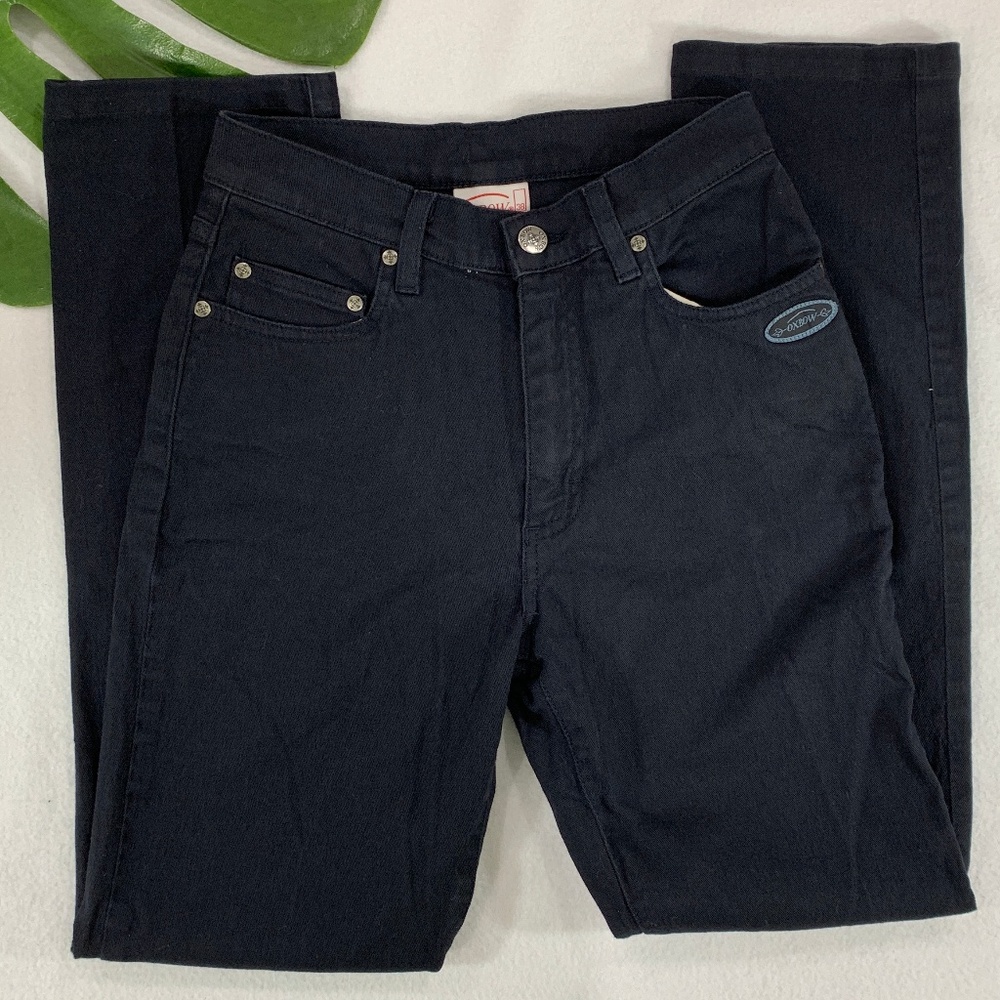 Black Regular Rise Jeans (Oxbow, from France)